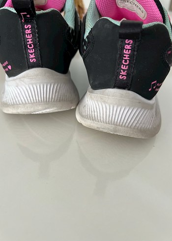 Renkli Kız Çocuk Spor Ayakkabı Skechers - Görsel 5