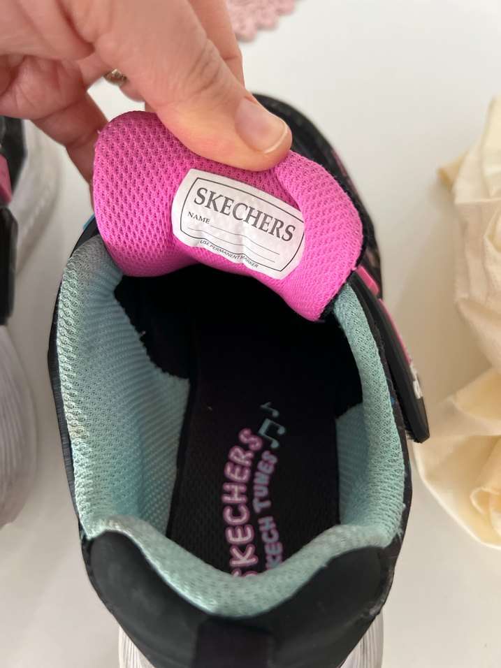 Renkli Kız Çocuk Spor Ayakkabı Skechers - Görsel 3