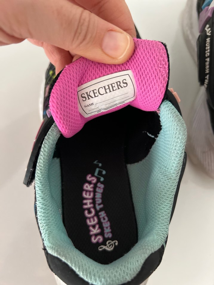 Renkli Kız Çocuk Spor Ayakkabı Skechers - Görsel 4