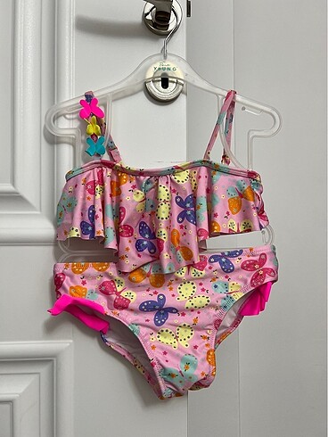 8 Yaş Beden çeşitli Renk Kız çocuk bikini