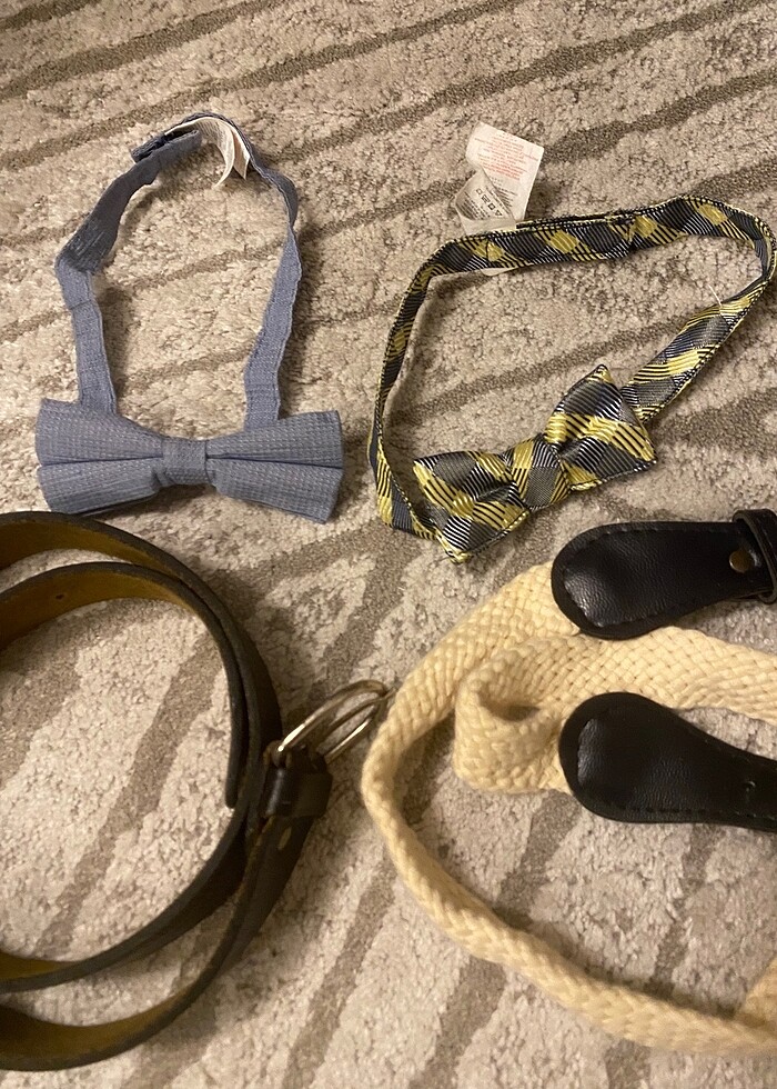 Cocuk kemer ve papyon - Görsel 2