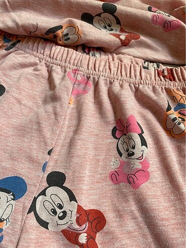 10 Yaş Beden pembe Renk Eşofman/Pijama Takımı