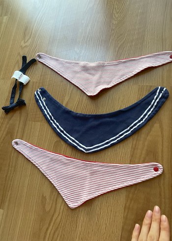 Çok Renkli Bebek Önlüğü ve papyon Seti - Görsel 3