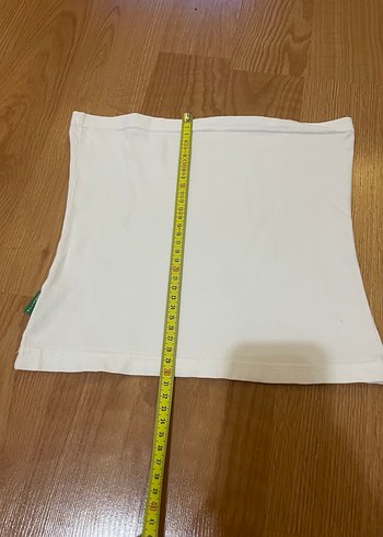 Benetton straplez Triko Büstiyer - Görsel 2