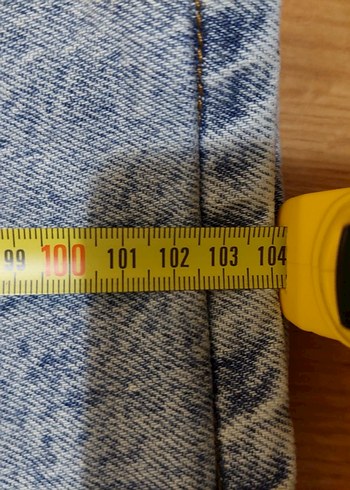 xl Beden mavi Renk Kadın Gri Mavi Midi Boy Denim Pantolon