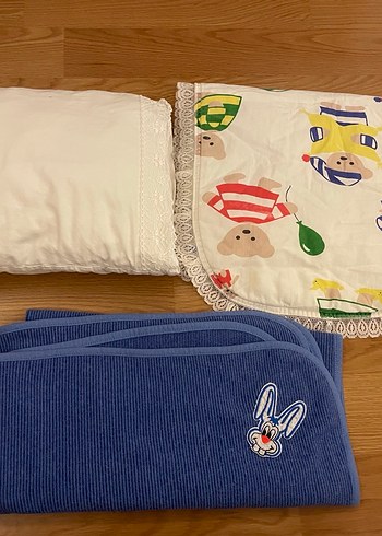 Nakışlı Pamuklu Çocuk Uyku Seti - Görsel 2