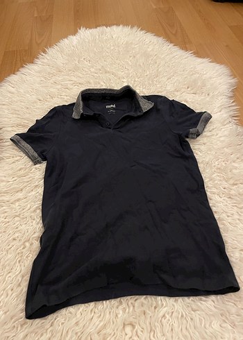 Gri Denim Erkek Polo Tişört - Görsel 2