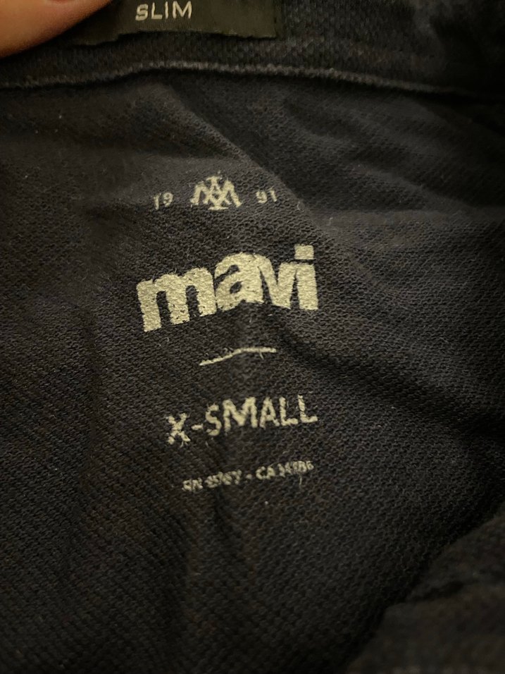 Gri Denim Erkek Polo Tişört - Görsel 4