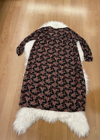 Kahverengi Bohem Uzun elbise - Görsel 3