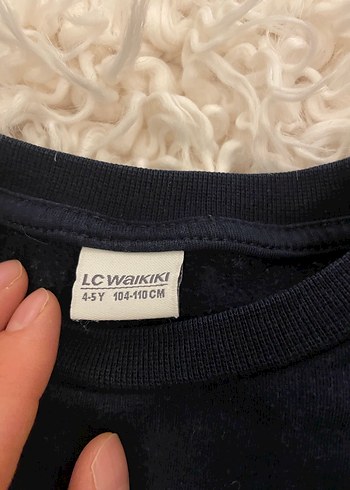 Erkek Çocuk koyu lacivert Baskılı Sweatshirt - Görsel 4