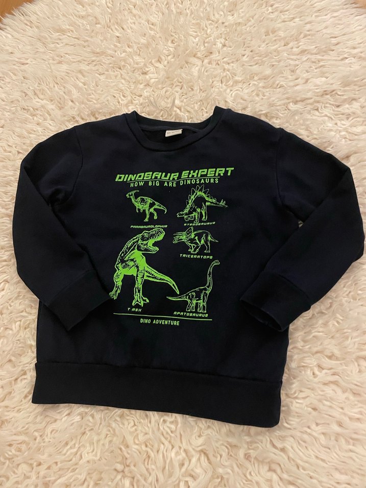 Erkek Çocuk koyu lacivert Baskılı Sweatshirt - Görsel 3