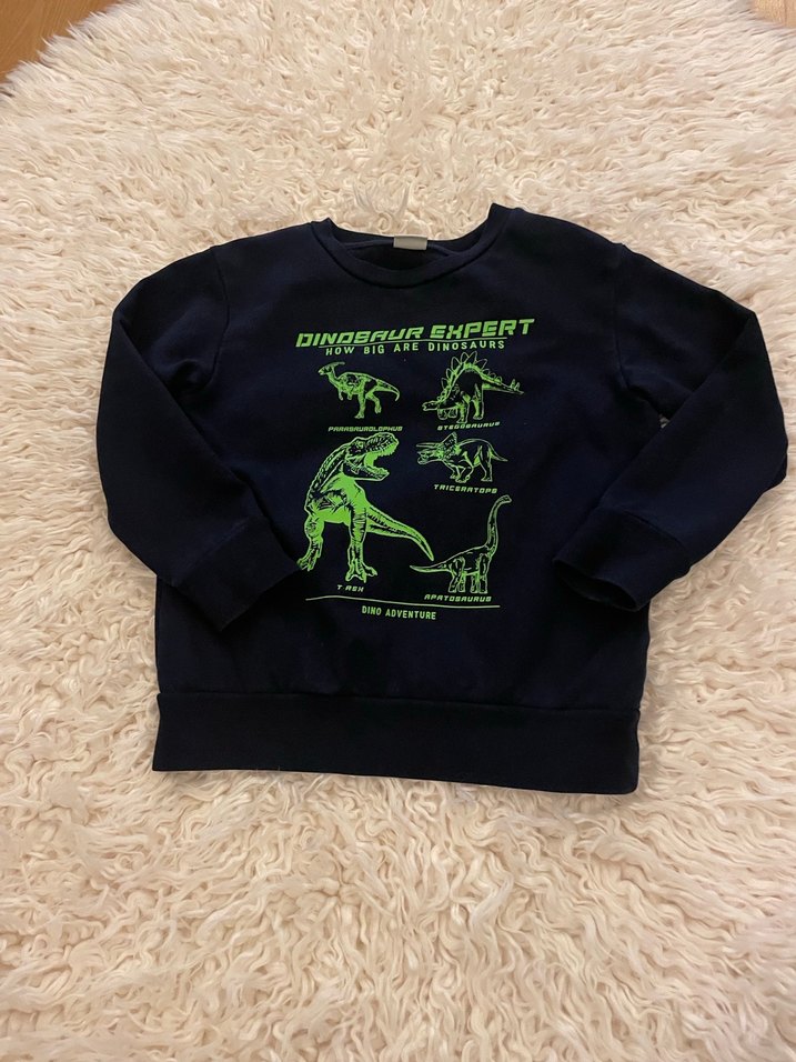 Erkek Çocuk koyu lacivert Baskılı Sweatshirt - Görsel 2