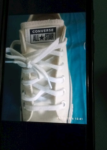 Orijinal Converse All Star Kadın Spor Ayakkabı - Görsel 6