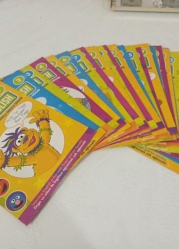 İngilizce Sesame Street serisi 26 adet