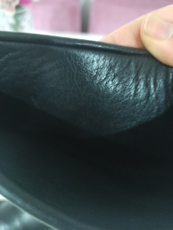 Siyah Gercek deri Kadın Cizme - Görsel 3