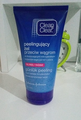 clean & clear siyah nokta temizleyici peeling