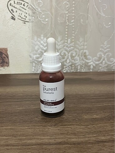 The purest kırmızı peeling serum