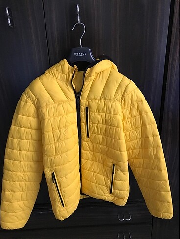 Bershka Bershka unisex sarı mont