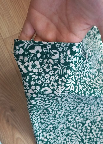 40 Beden Çiçek Desenli Rahat Alt Eşofman