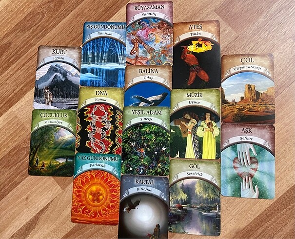  Beden Büyülü Kehanet Kartları Tarot