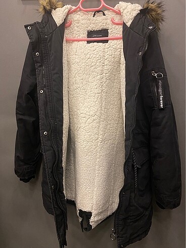 42 Beden siyah Renk Lcw parka mont