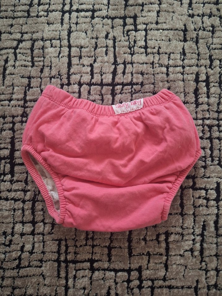 Nakışlı Pembe Bebek Külot - Görsel 2