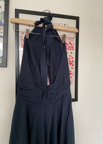 m Beden lacivert Renk Mai Collection Lacivert Elbise