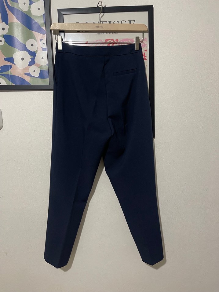 Lacivert Kadın Pantolon - Görsel 3