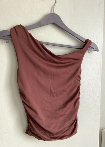 Kahverengi Bluz - Görsel 2