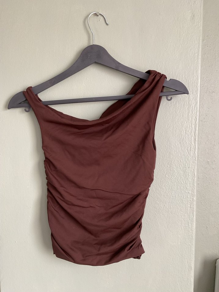 Kahverengi Bluz - Görsel 3