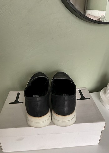 Siyah Minimalist Günlük Spor Ayakkabı - Görsel 3