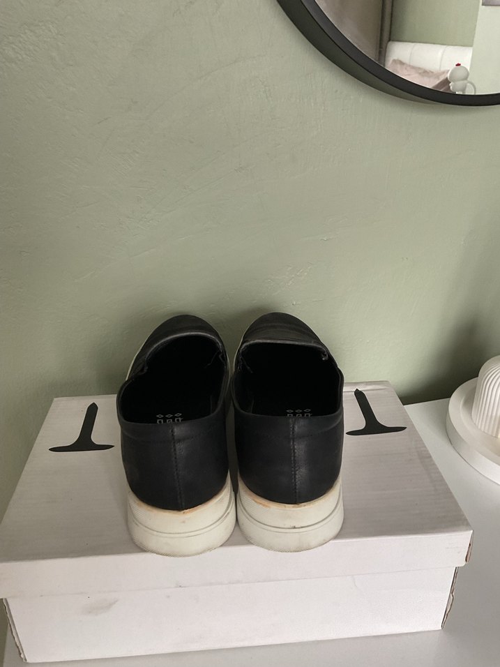 Siyah Minimalist Günlük Spor Ayakkabı - Görsel 3