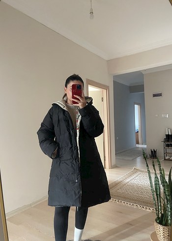 Çift Taraflı Şişme Mont - Görsel 2