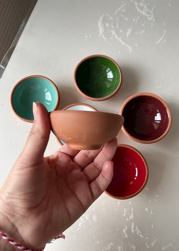 El Yapımı Küçük Kase Seti - Görsel 2