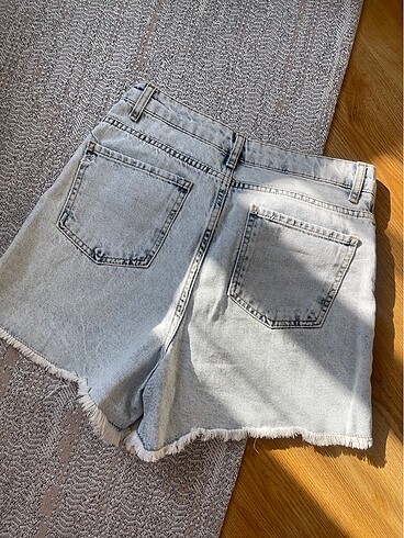 m Beden Denim Şort Etek