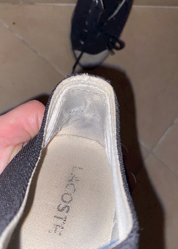 Siyah Bağcıklı Kadın Spor Ayakkabı - Görsel 2