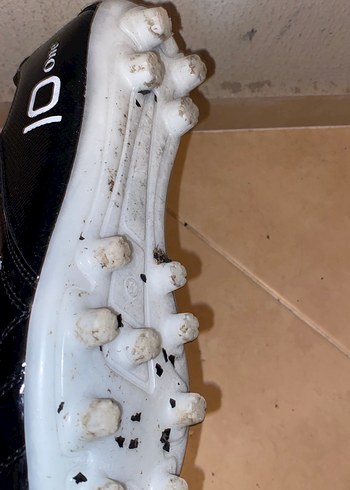 Siyah Bağcıklı Erkek Futbol Ayakkabısı - Görsel 4