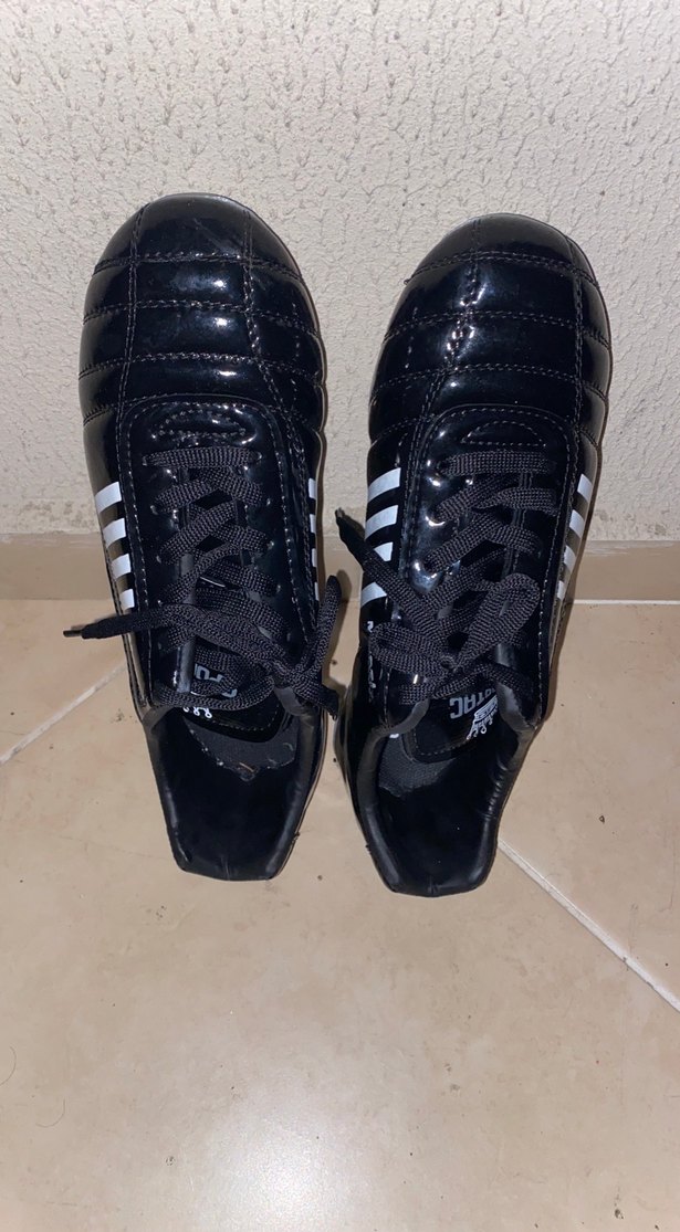 Siyah Bağcıklı Erkek Futbol Ayakkabısı - Görsel 5