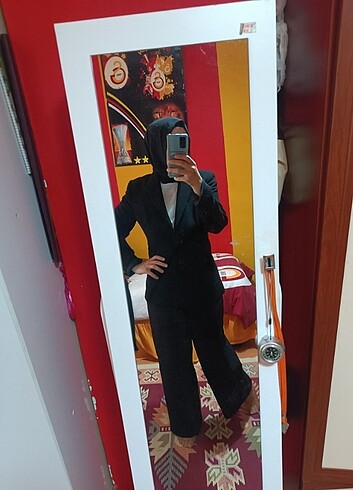 xs Beden siyah Renk Kadın ceket takım 
