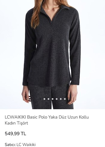 v yaka bluz - Görsel 3