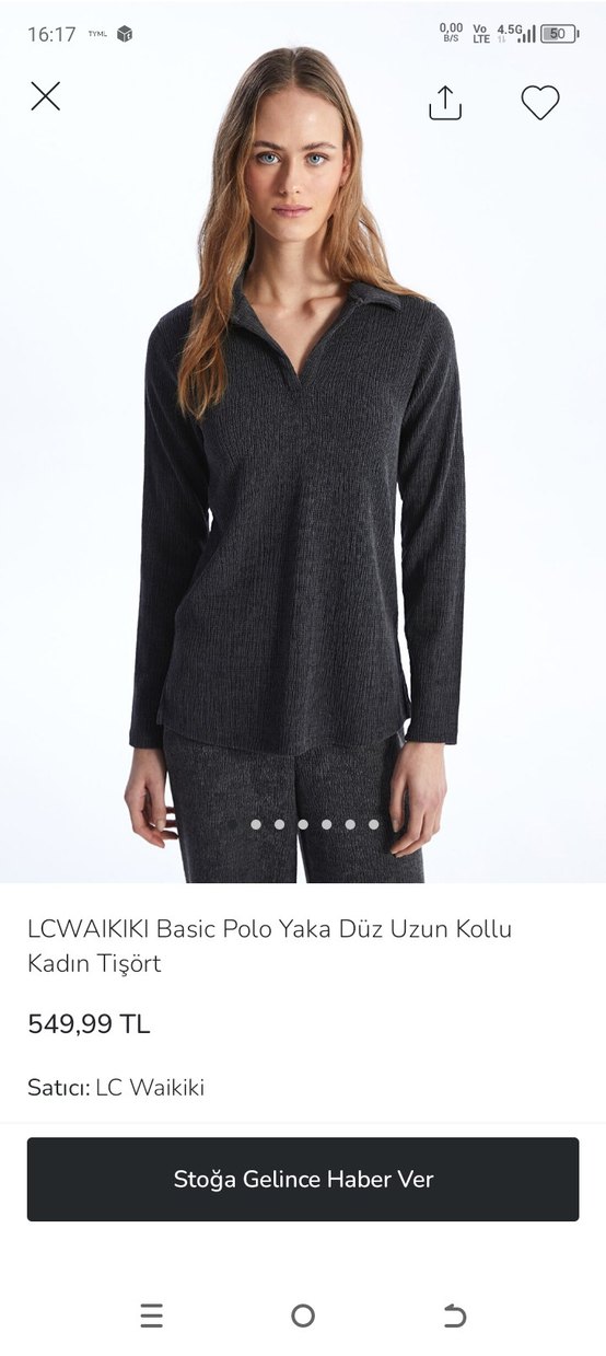 v yaka bluz - Görsel 3