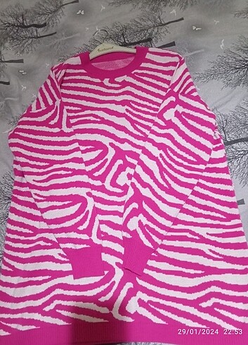 Bershka Zebra desen triko