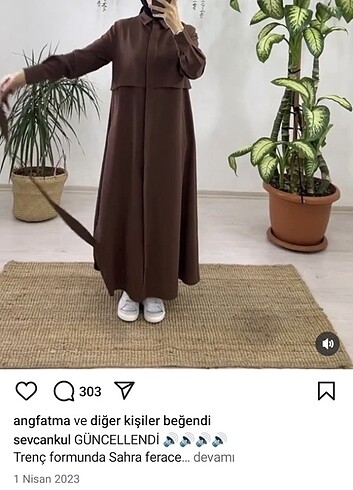l Beden kahverengi Renk Trençkot ferace