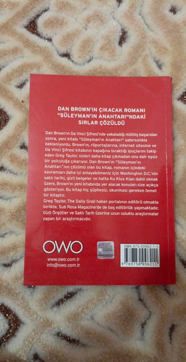 Dan Brown - Süleyman'ın Anahtarı ve Şifreleri - Görsel 3