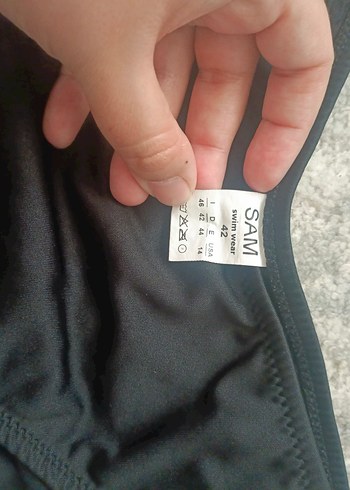 Kadın Siyah Beyaz Mini etek bikini altı - Görsel 5