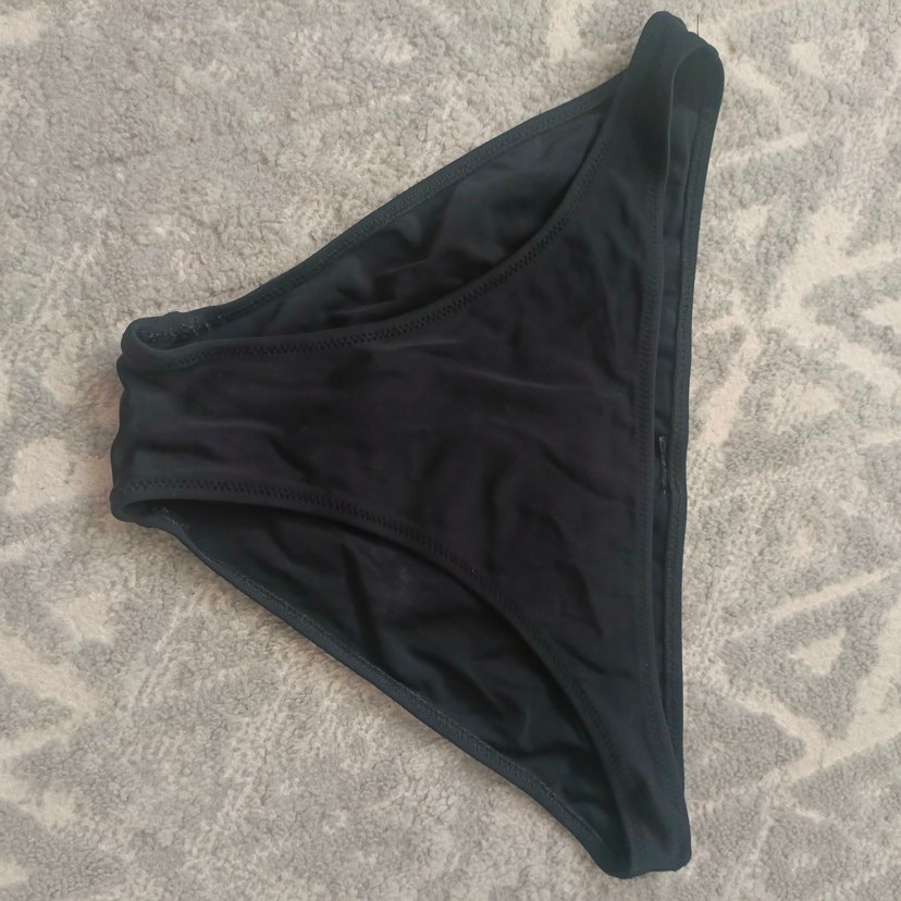 Kadın Siyah Beyaz Mini etek bikini altı - Görsel 3