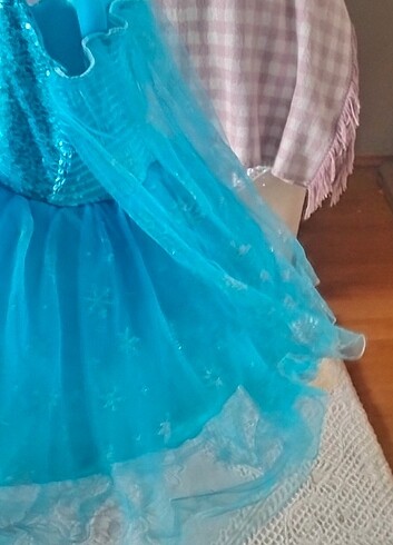 4 Yaş Beden Elsa abiye 