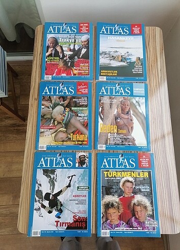 Beden Atlas dergisi 2003 yılı tüm sayıları