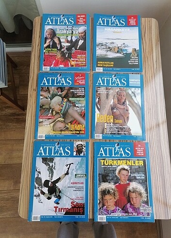 Beden Renk Atlas dergisi 2003 yılı tüm sayıları
