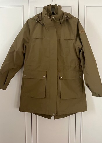 Kadın Haki Midi Parka Mont - Görsel 2